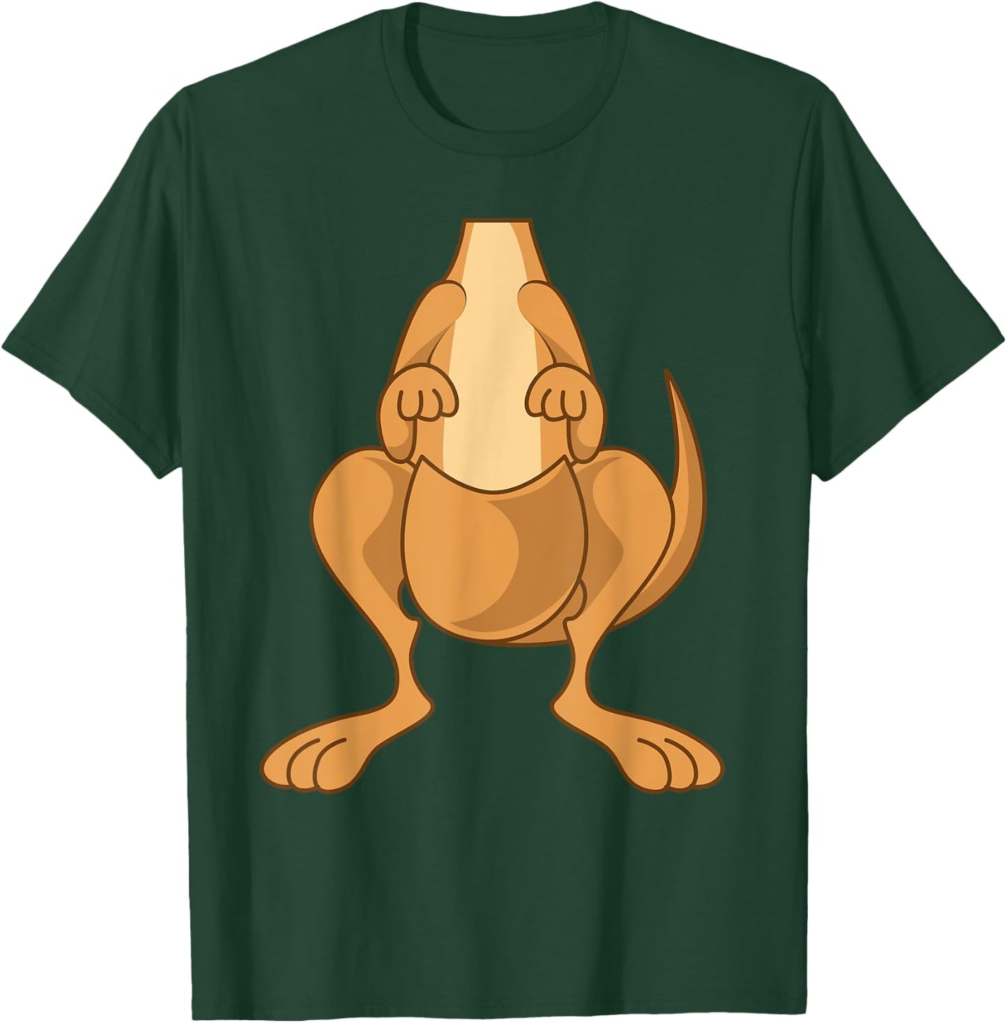 Funny Kangaroo Costume Shirt - Funny Halloween Easy DIY Gift T-Shirt - T-Shirt | Forest