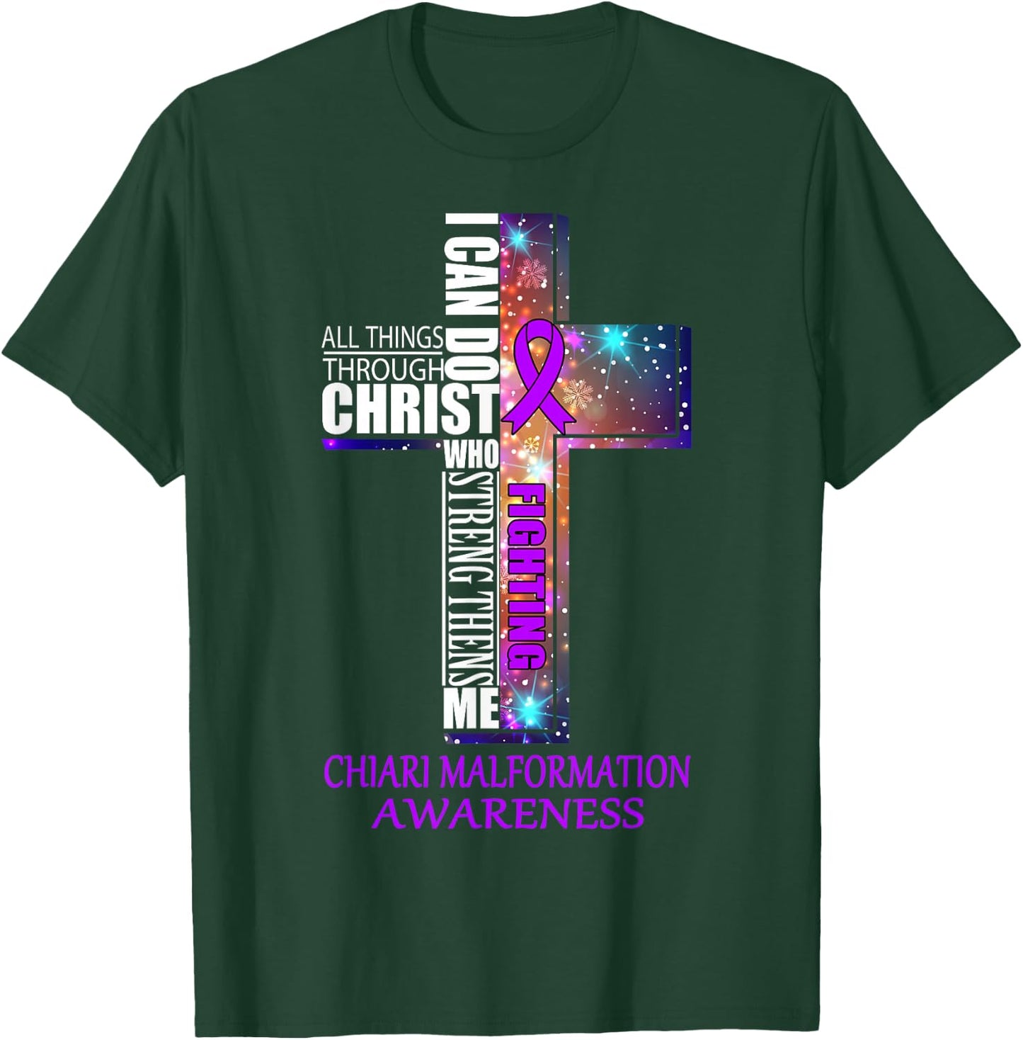 Chiari Malformation Awareness Shirt Shirt T-Shirt - T-Shirt | Forest