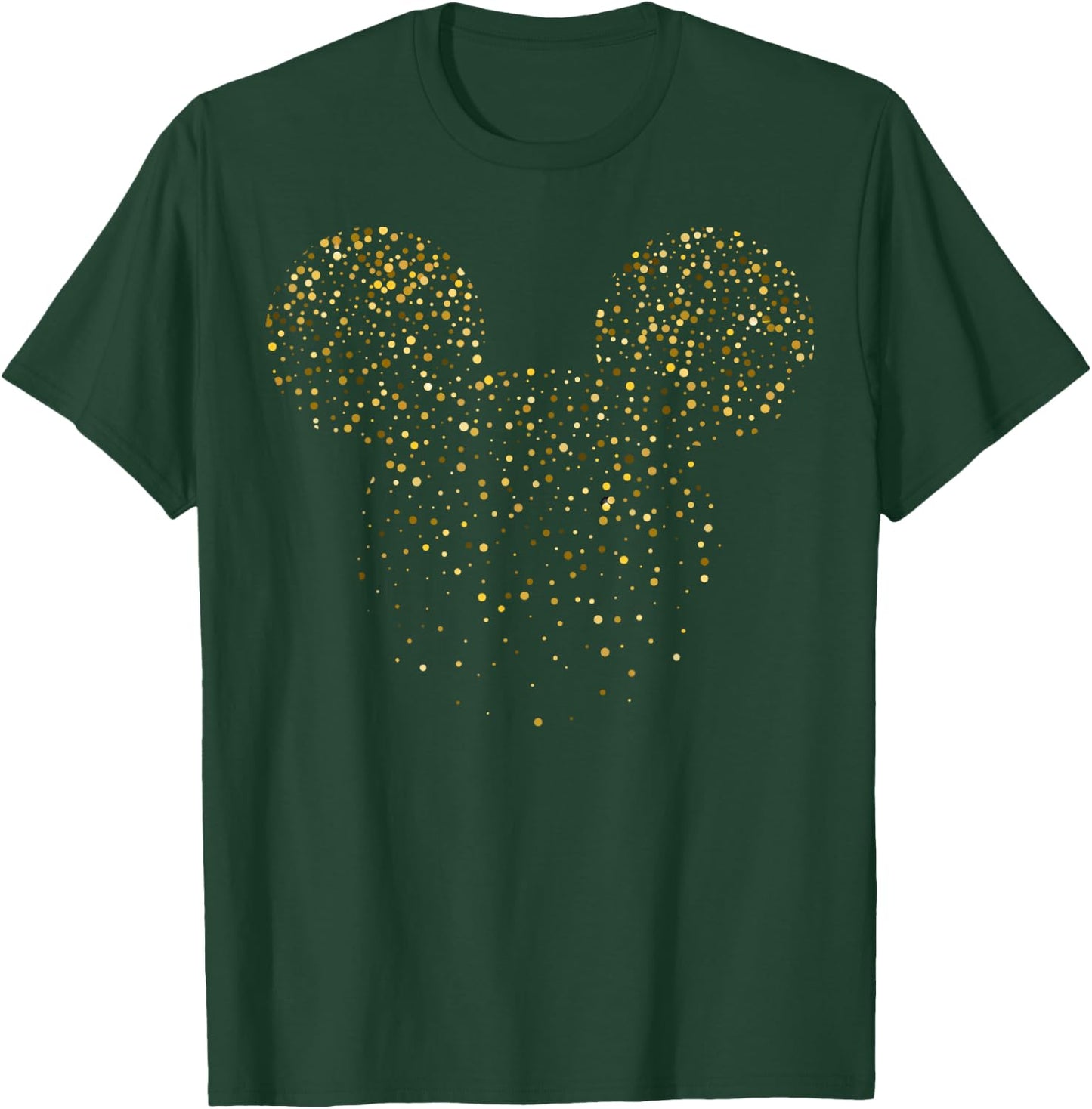 Disney New Year's Mickey Mouse Confetti Small T-Shirt - T-Shirt | Forest