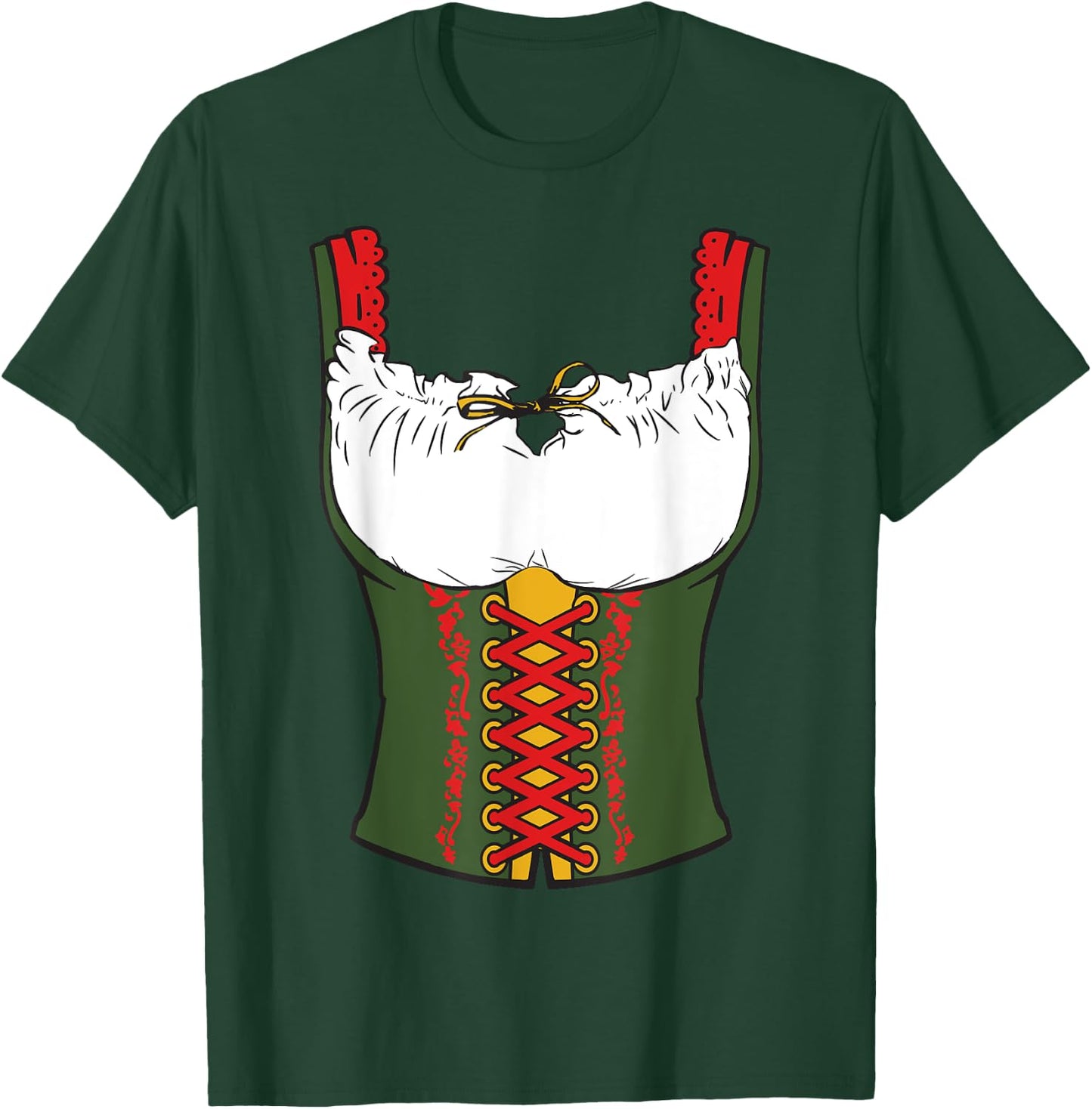 Oktoberfest Dirndl | Beer Festival in Germany Gift T-Shirt - T-Shirt | Forest