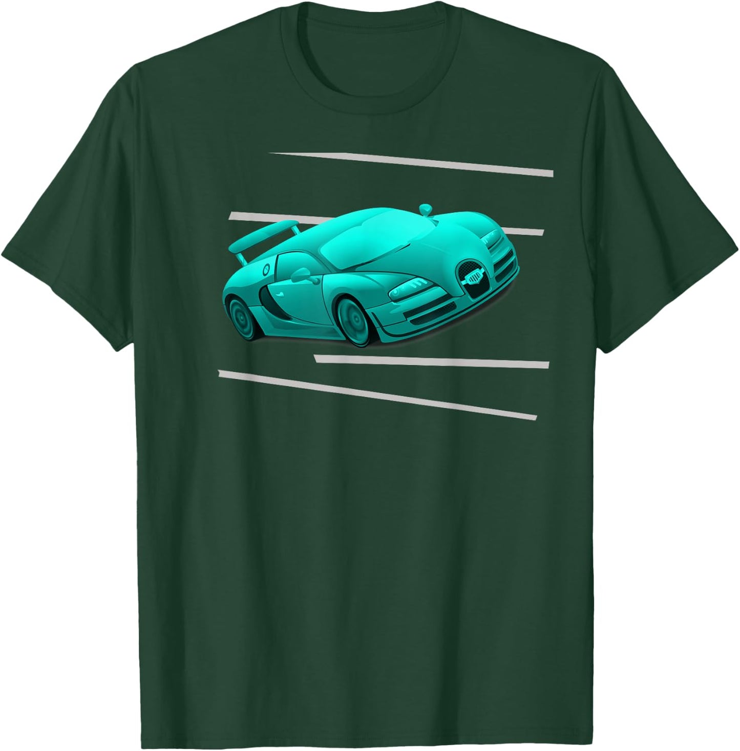 Shirts For Boys | Cool RACECAR T-Shirt - T-Shirt | Forest