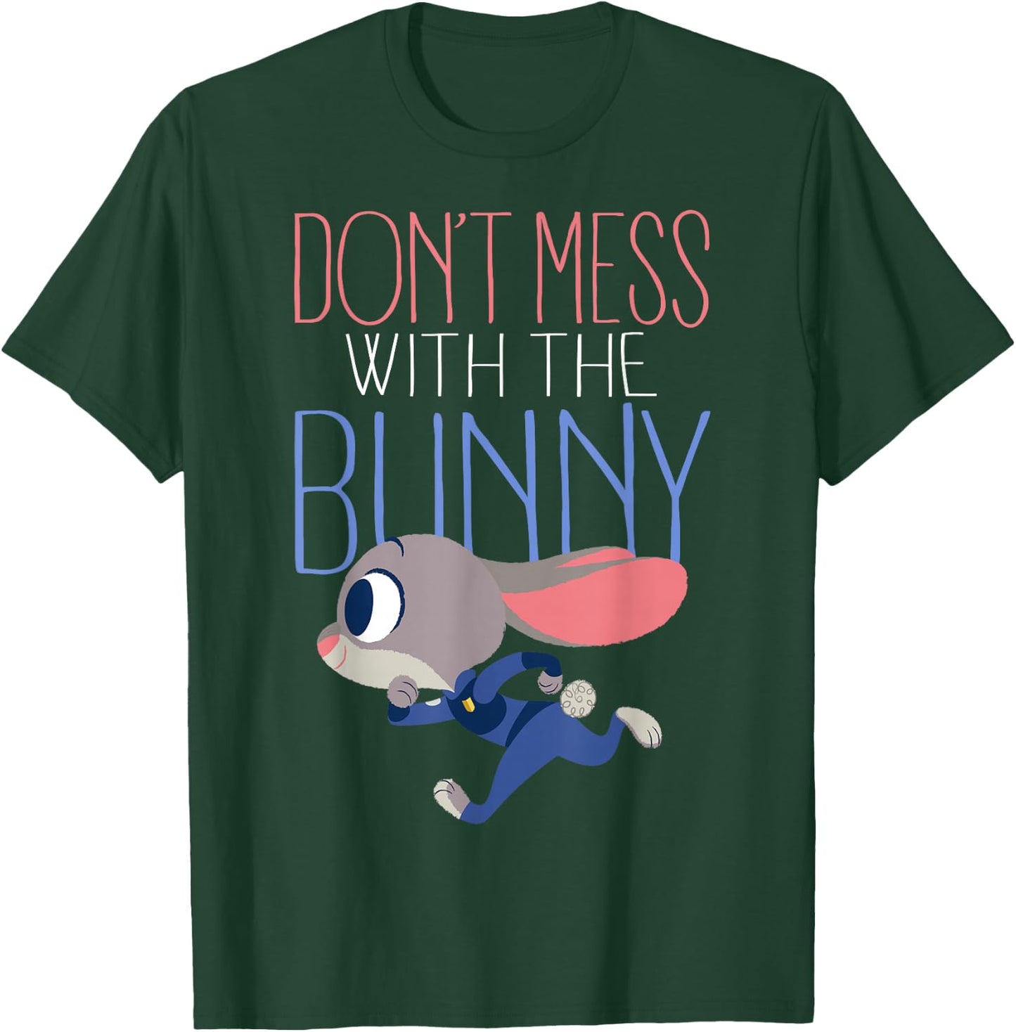 Disney Zootopia Judy Don't Mess With Her Graphic T-Shirt - T-Shirt | Forest