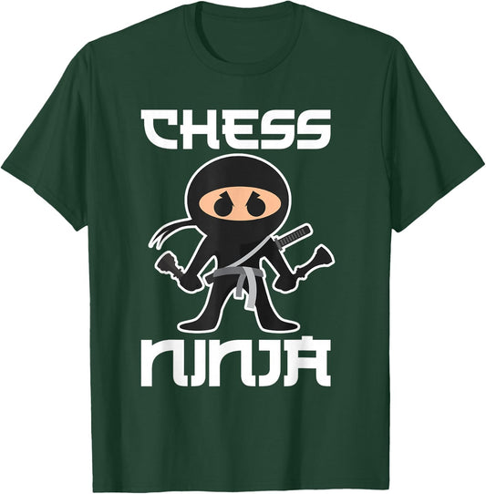 Unique Chess Novelty Boys Chess Lover Chess Player T-Shirt - T-Shirt | Forest