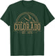 Colorado - Rocky Mountains Est. 1876 Hiking Outdoor Gift T-Shirt - T-Shirt | Forest