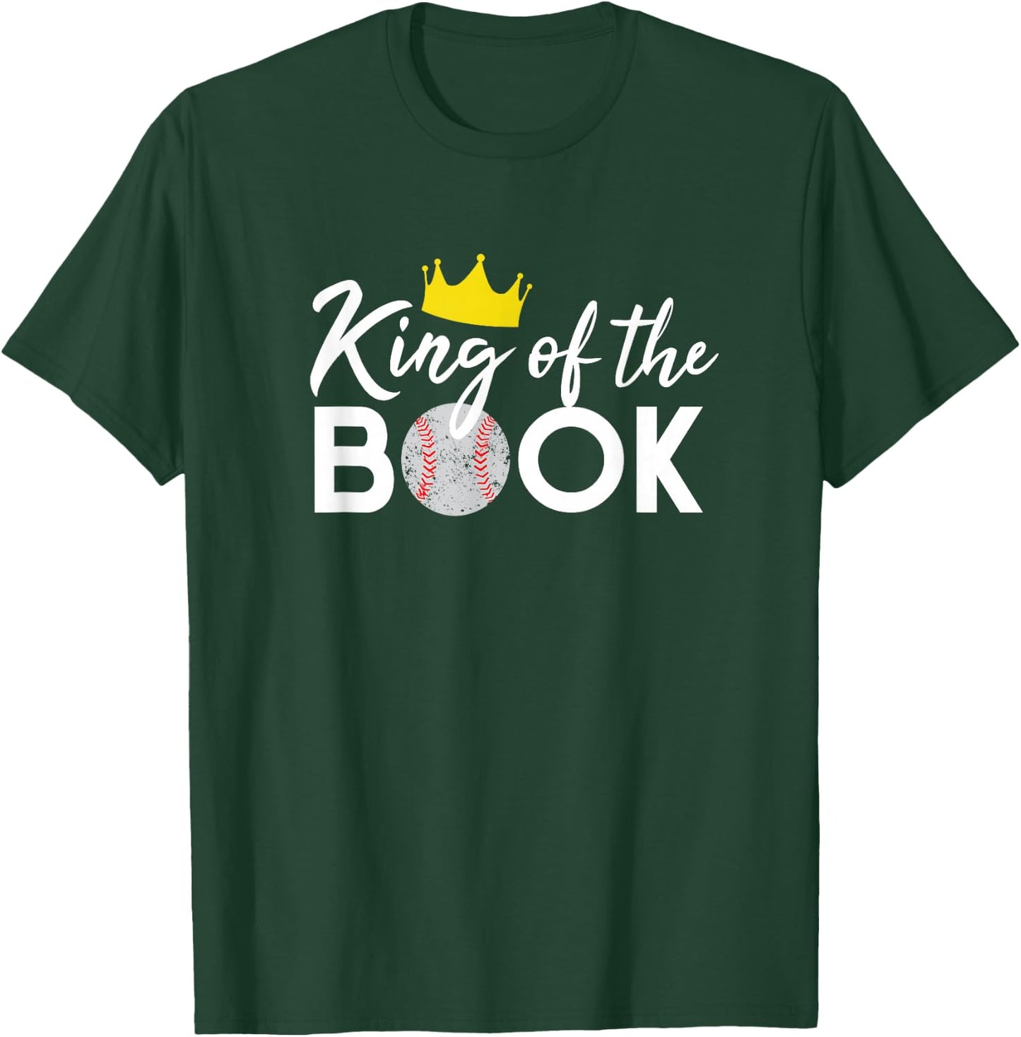 Scorekeeper Baseball Team Scorebook King T-Shirt - T-Shirt | Forest