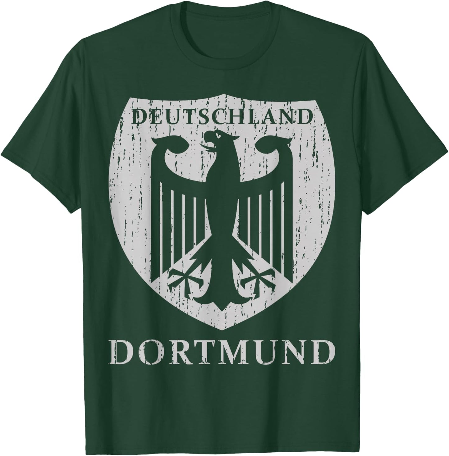 Germany Deutschland Dortmund - Black, , Short Sleeve, Dortmund Fan , Small T-Shirt - T-Shirt | Forest