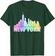 NYC New York City Skyline Souvenir Liberty Tower T-Shirt - T-Shirt | Forest