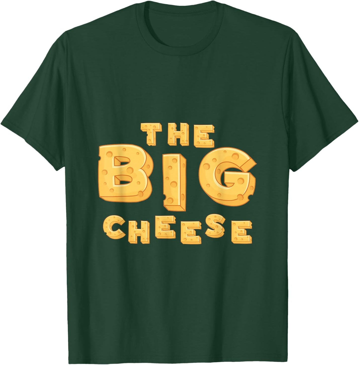 The Big Cheese Funny Birthday Gift Vegan Fiend T-Shirt - T-Shirt | Forest