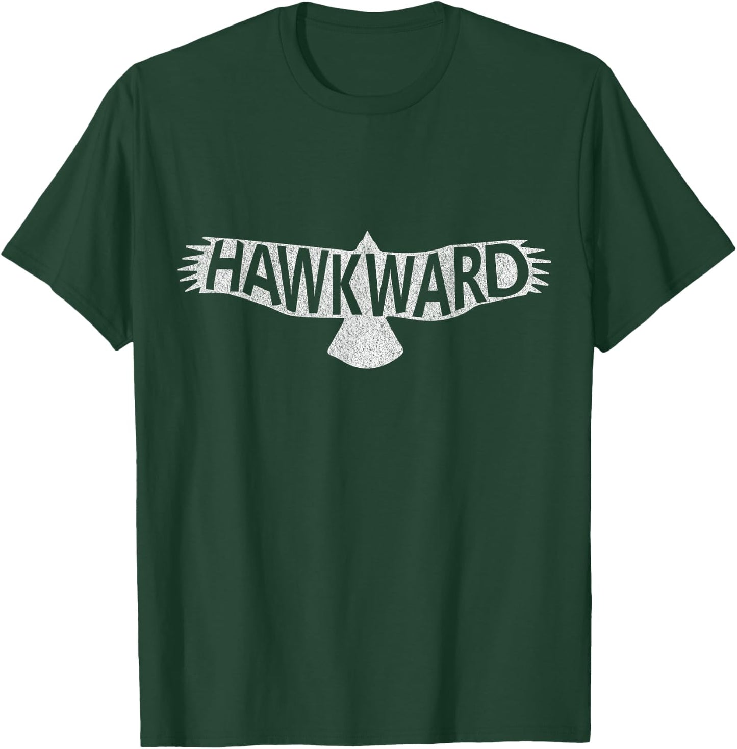 Hawk-ward Awkward Hawk Pun Shirt T-Shirt - T-Shirt | Forest