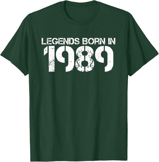 Legends Born in 1989 shirt T-Shirt - T-Shirt | Forest