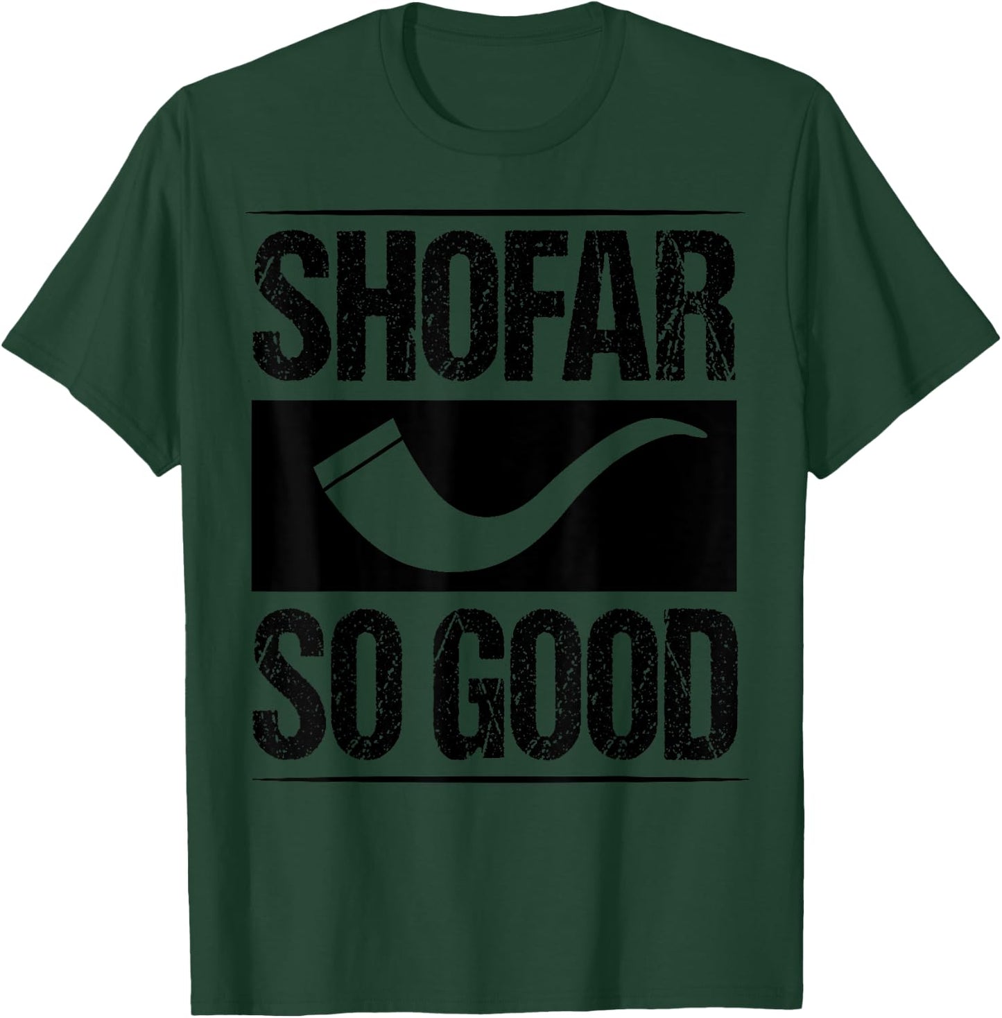 Shofar So Good Funny Hanukkah Gift Chanukah Jewish T-Shirt - T-Shirt | Forest