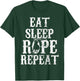 Cowboy Rope Western Riding Horse Vintage Gift T-Shirt - T-Shirt | Forest