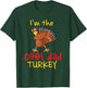 Dad Daddy Turkey Matching Family Group Thanksgiving Party T-Shirt - T-Shirt | Forest