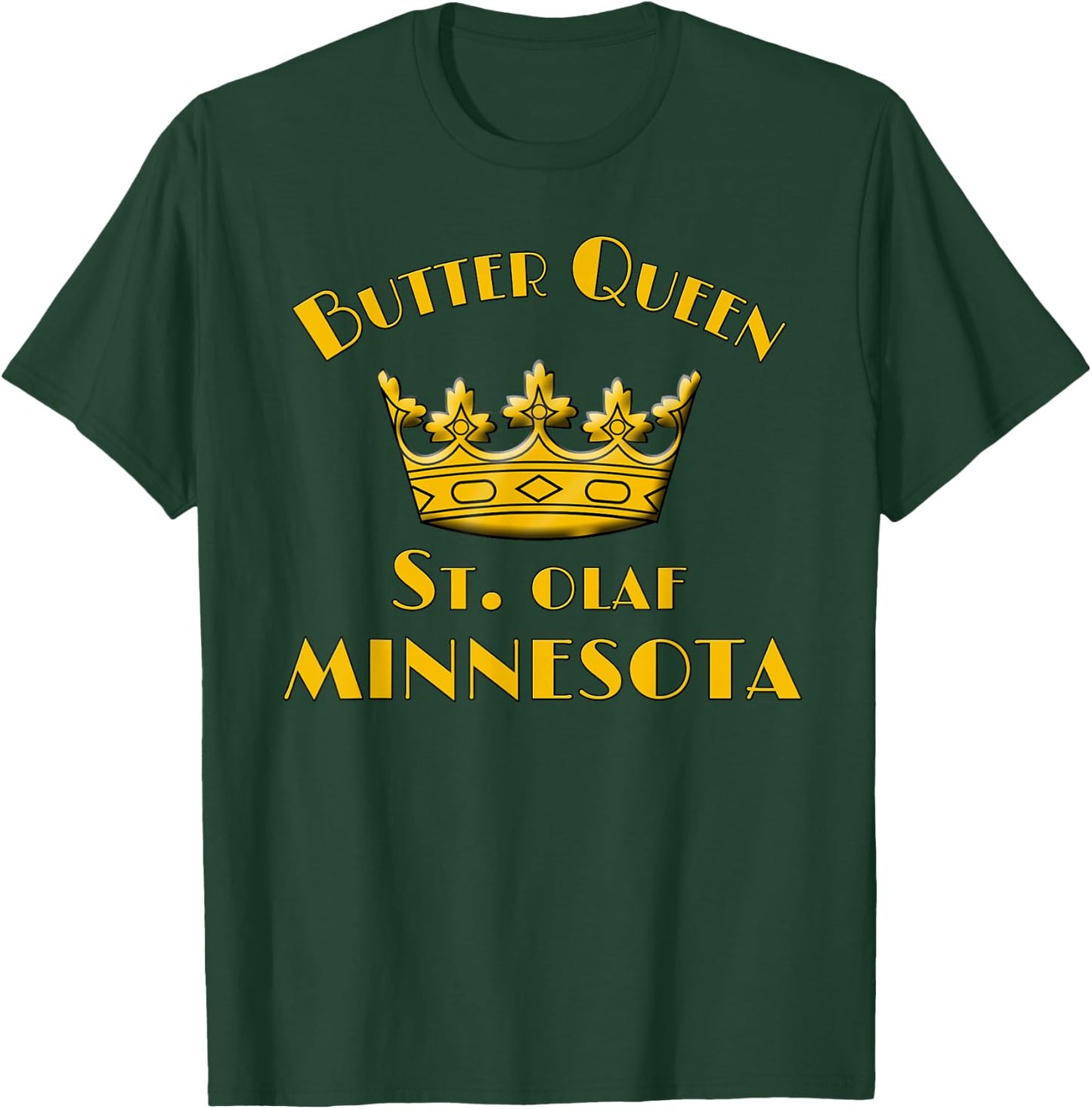 BUTTER QUEEN St Olaf T-Shirt - T-Shirt | Forest