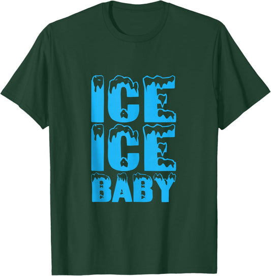 Ice Funny Ice Baby Family Couples Halloween Costume 2024 T-Shirt - T-Shirt | Forest