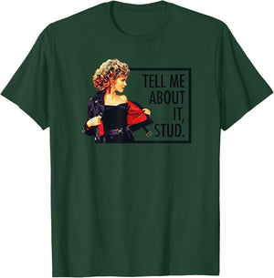 Grease Tell Me About It Stud T-Shirt - T-Shirt | Forest