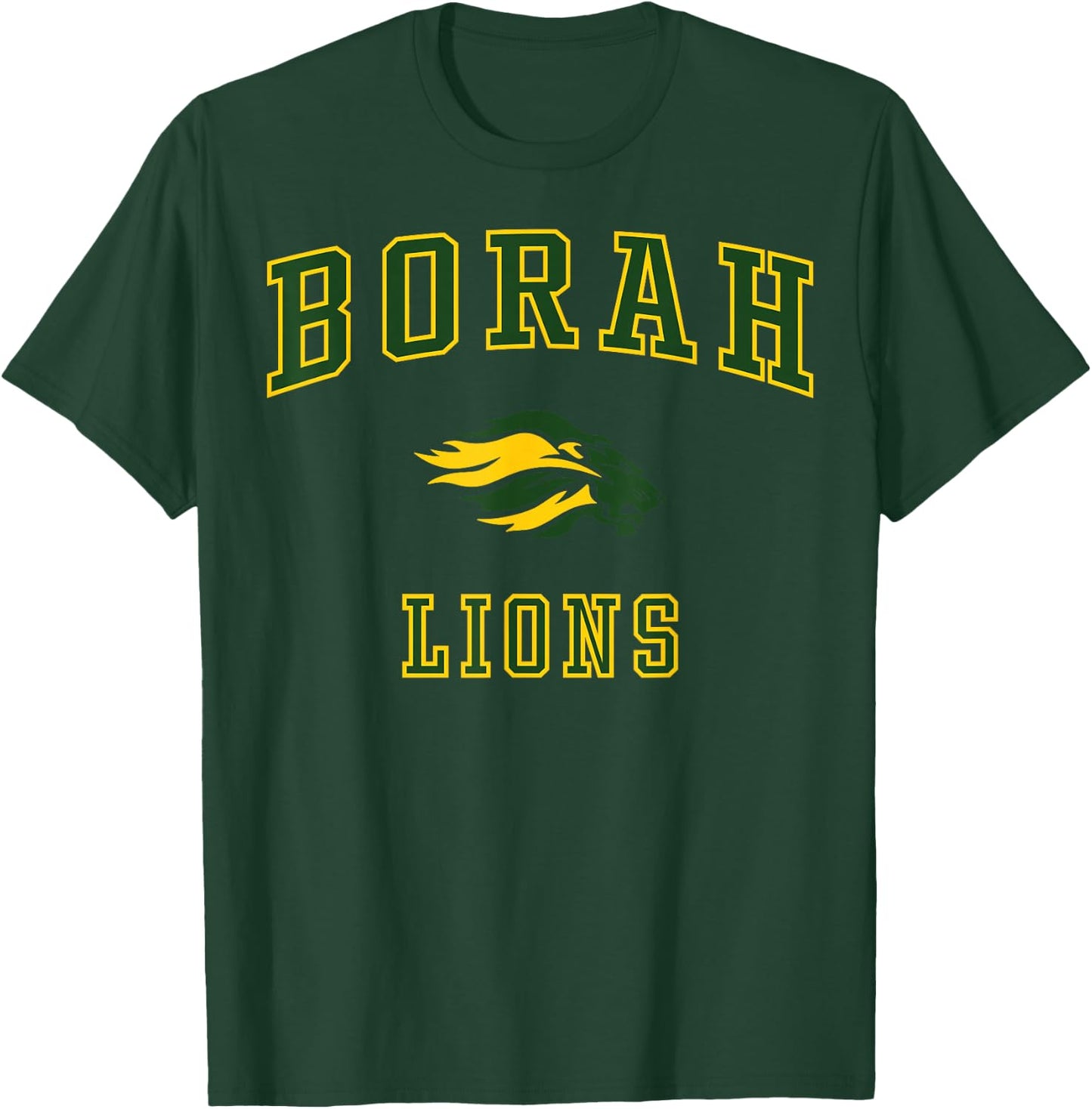 Borah High School Lions C1 T-Shirt - T-Shirt | Forest