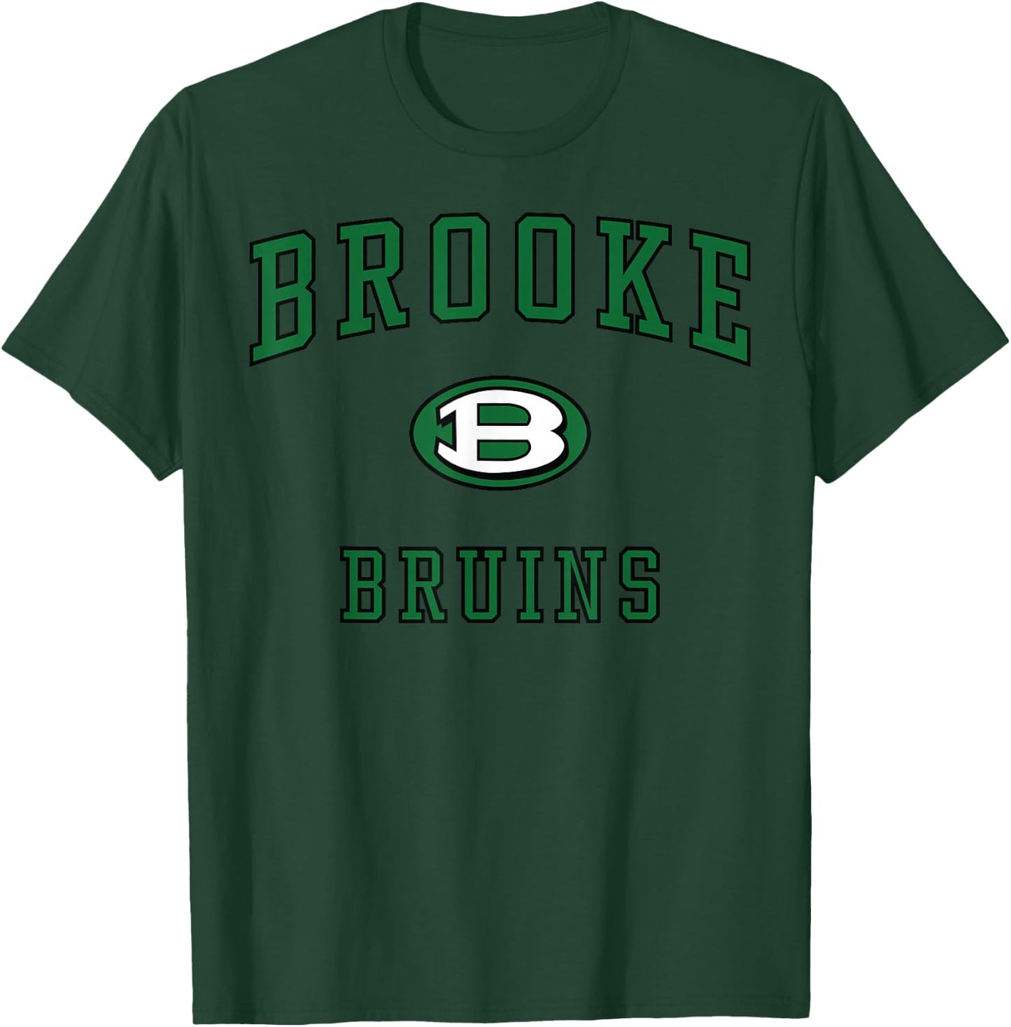 Brooke High School Bruins C1 T-Shirt - T-Shirt | Forest