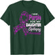 I wear Purple for my Daughter - Epilepsy Awareness Shirt T-Shirt - T-Shirt | Forest