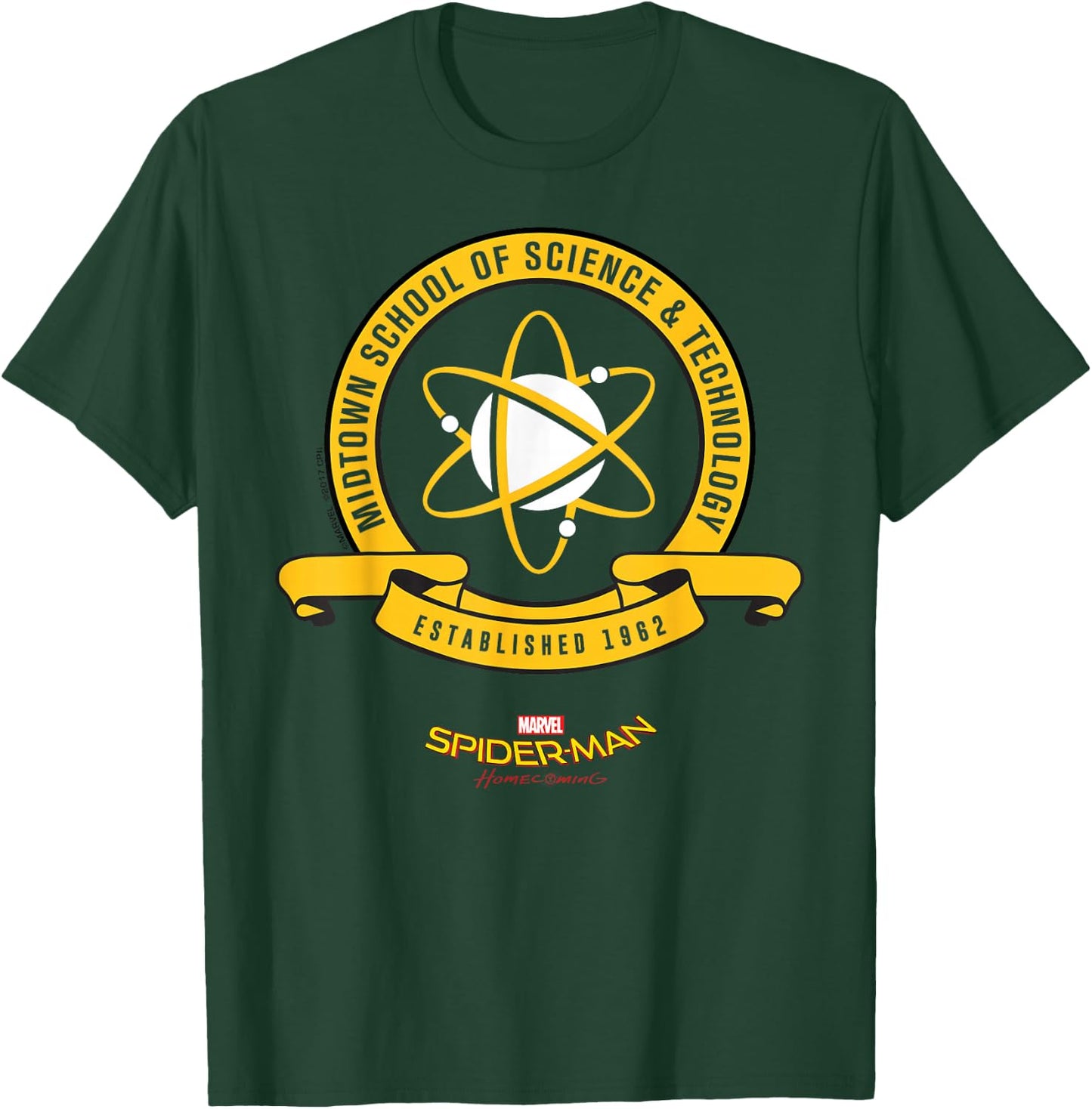 Marvel Spider-Man Homecoming School Uniform T-Shirt - T-Shirt | Forest
