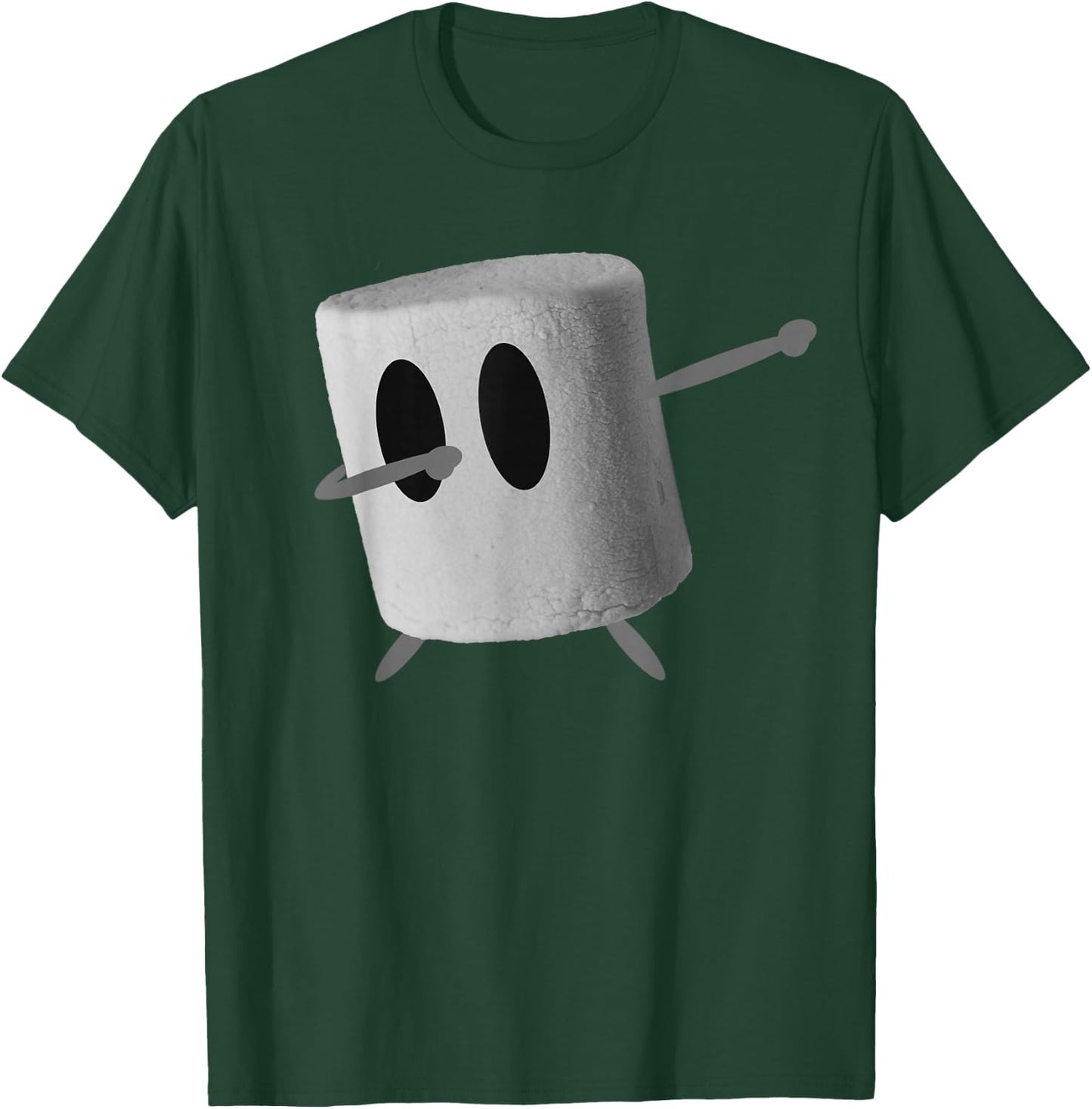 Cute Dabbing Marshmallow T-Shirt - T-Shirt | Forest