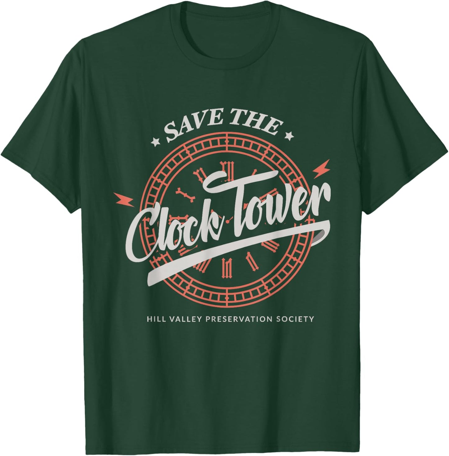 Save The Clock Tower - Movie Quote T-Shirt - T-Shirt | Forest