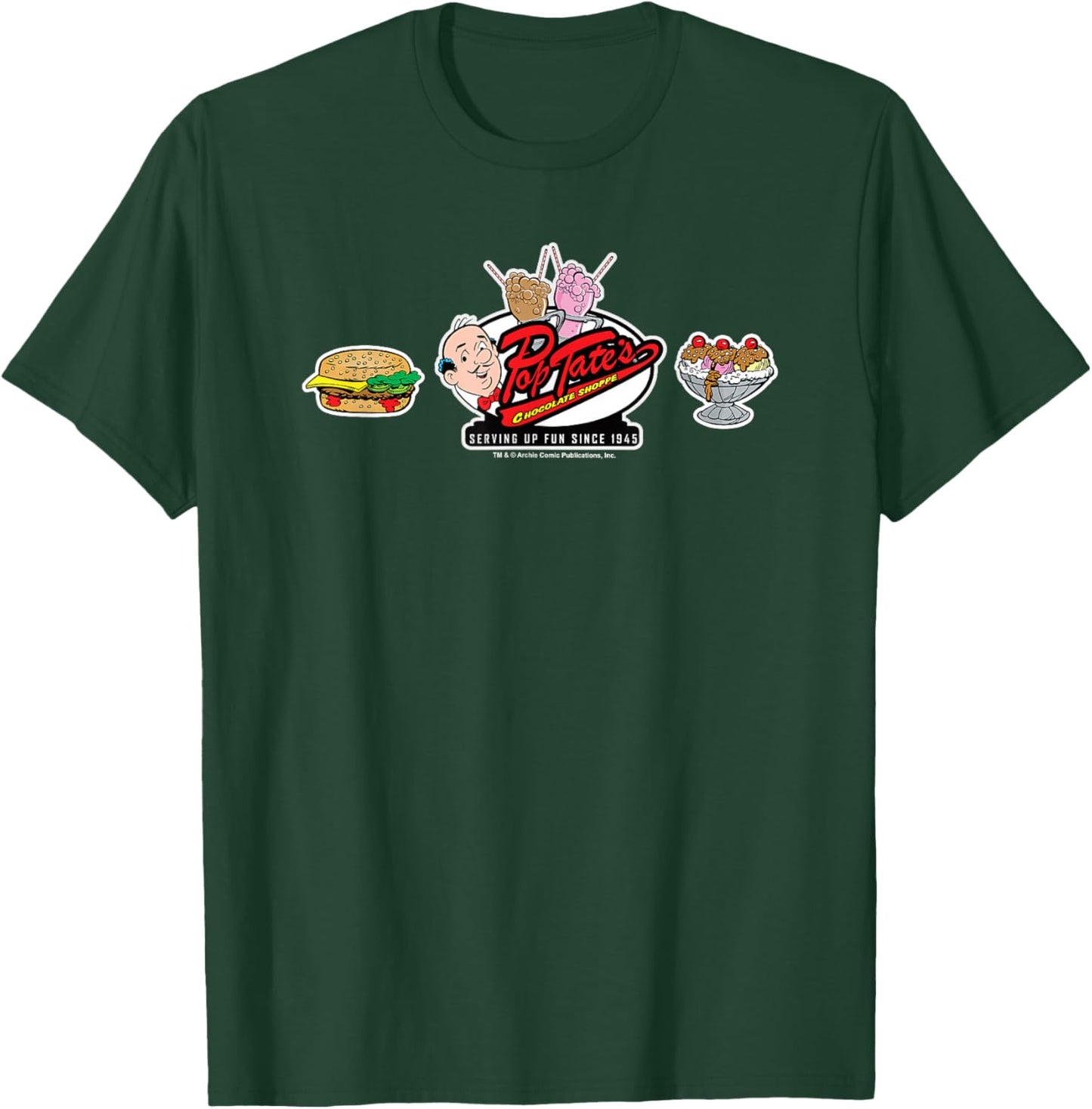 Archie Comics Pop Tate's Diner Treats T-Shirt - T-Shirt | Forest