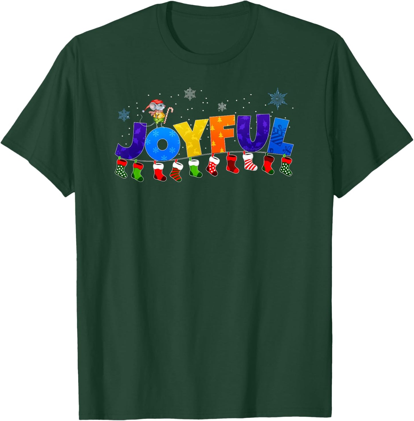 Life I Love You Adult Christmas - Black - Small - Short Sleeve - Festive Holiday Design - Casual T-Shirt - T-Shirt | Forest
