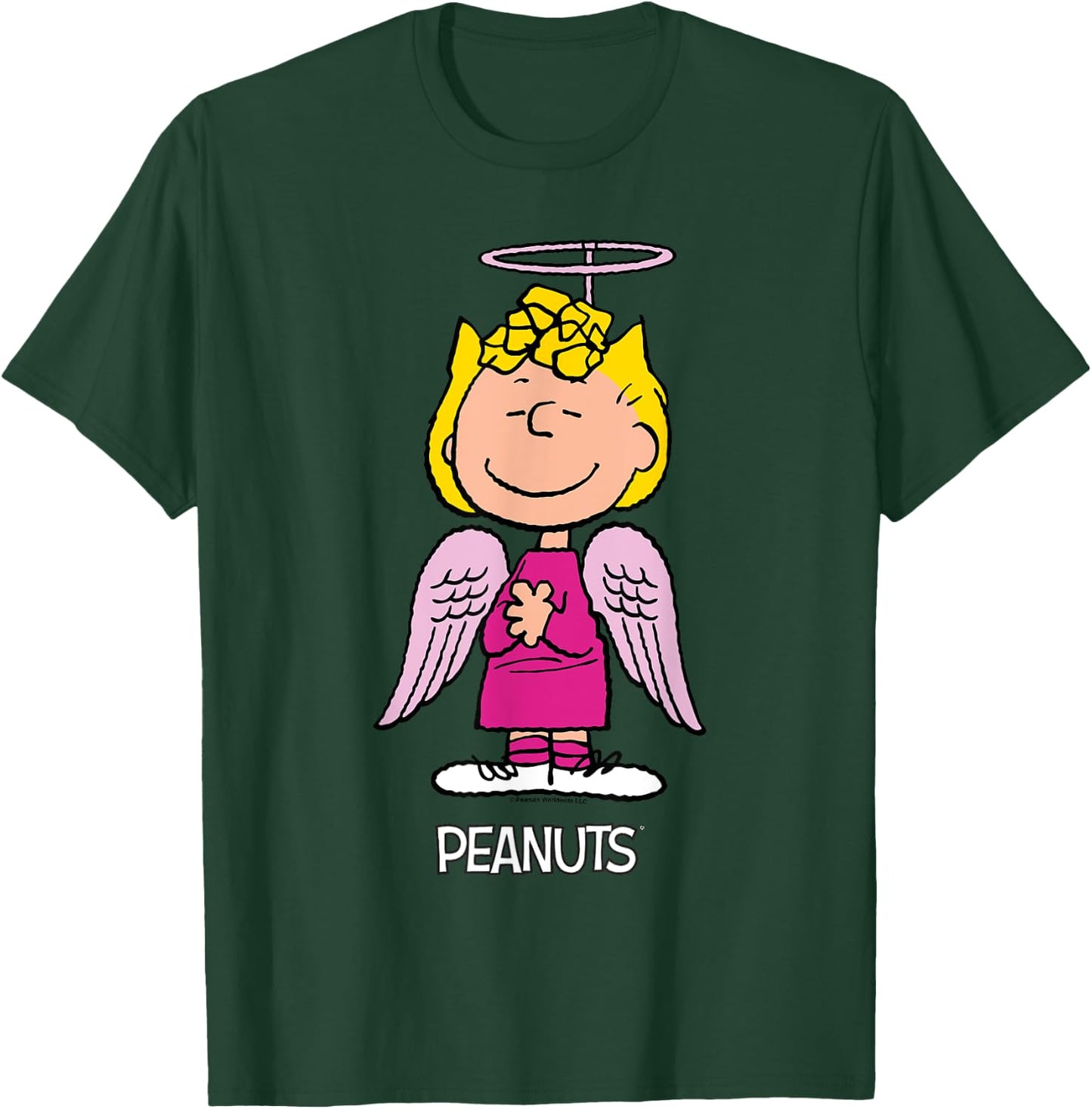 Peanuts Halloween Angel Sally Brown T-Shirt - T-Shirt | Forest