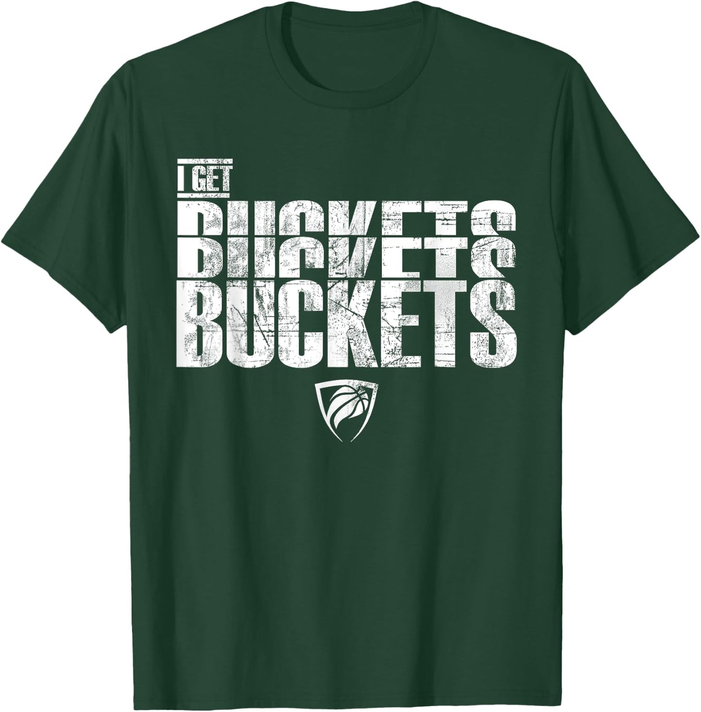 I Get Buckets Basketball T Shirt T-Shirt - T-Shirt | Forest