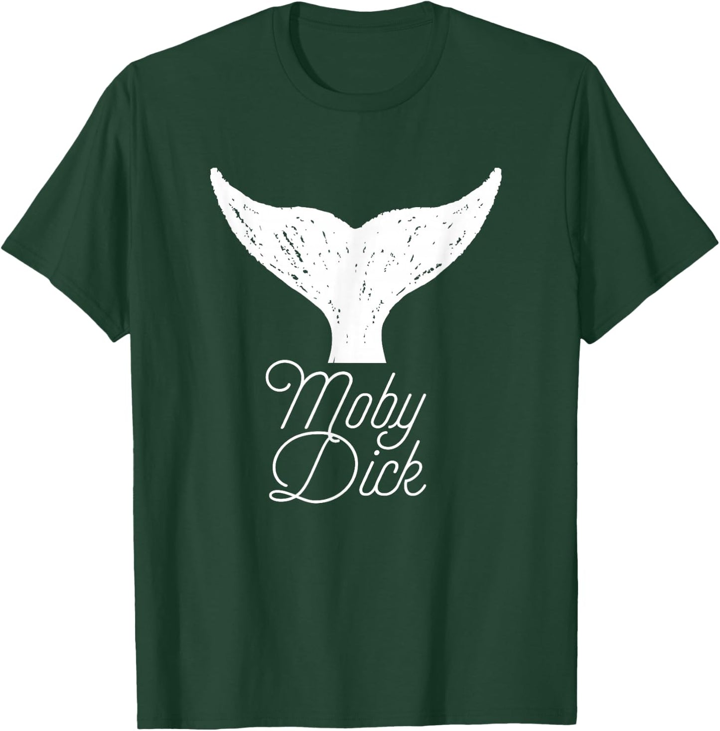 Moby Dick - Whale Tail T-Shirt - T-Shirt | Forest