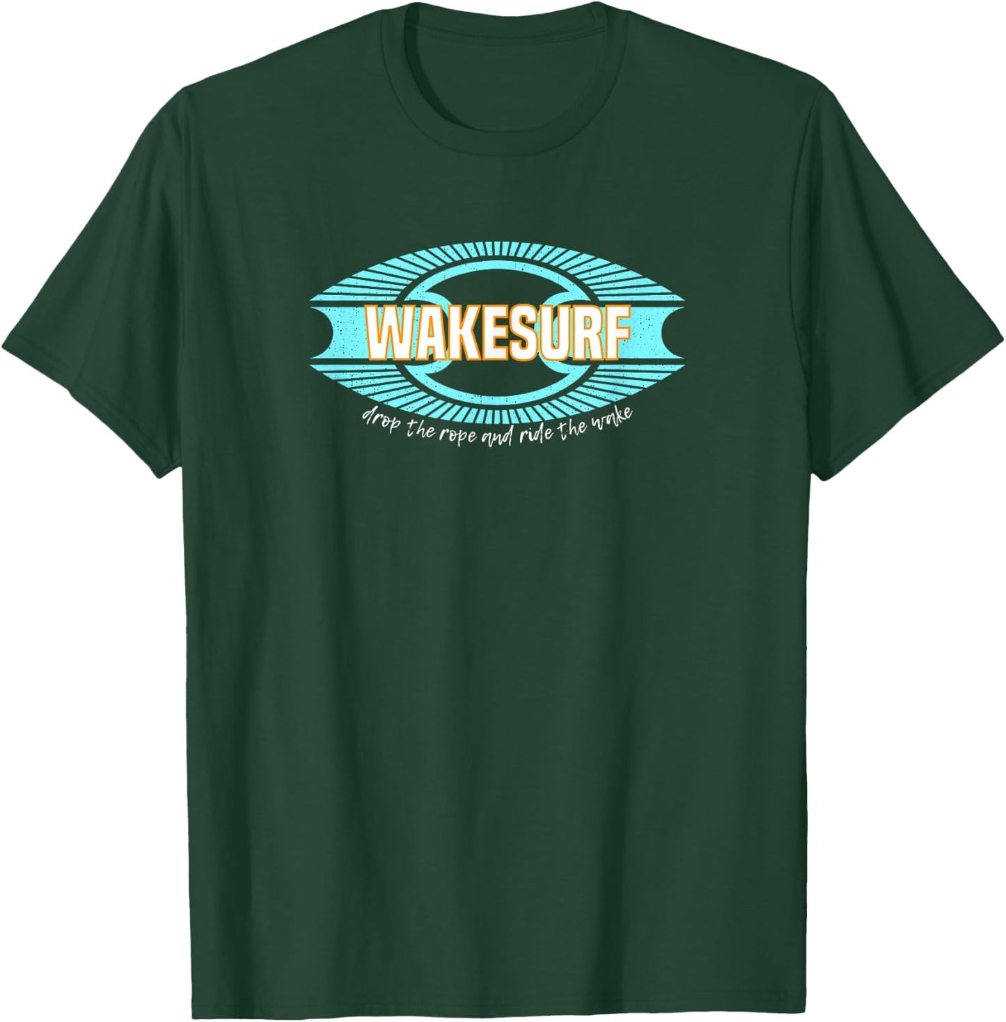 Wakesurf Boat T-Shirt - T-Shirt | Forest