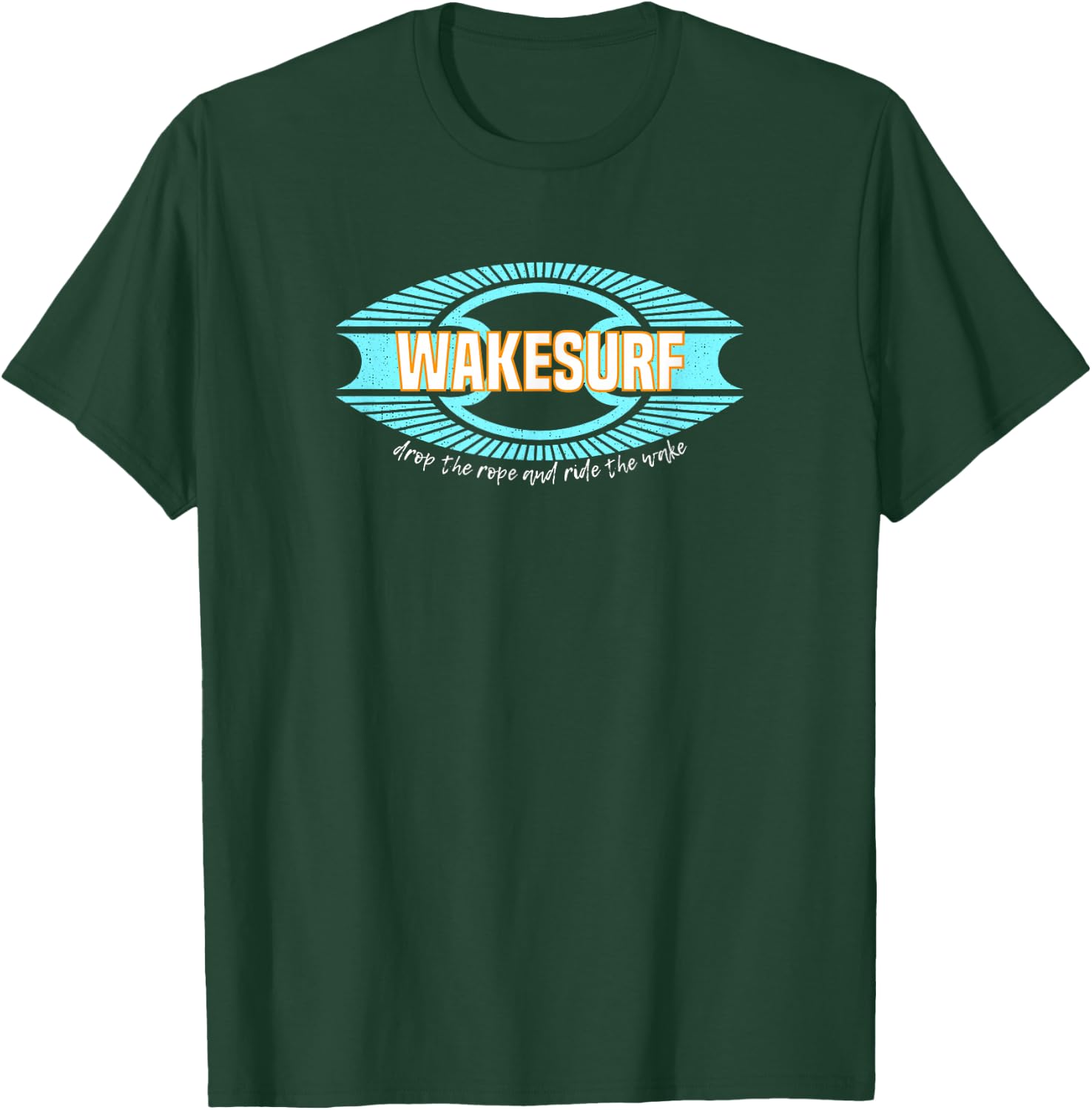 Wakesurf Boat T-Shirt - T-Shirt | Forest