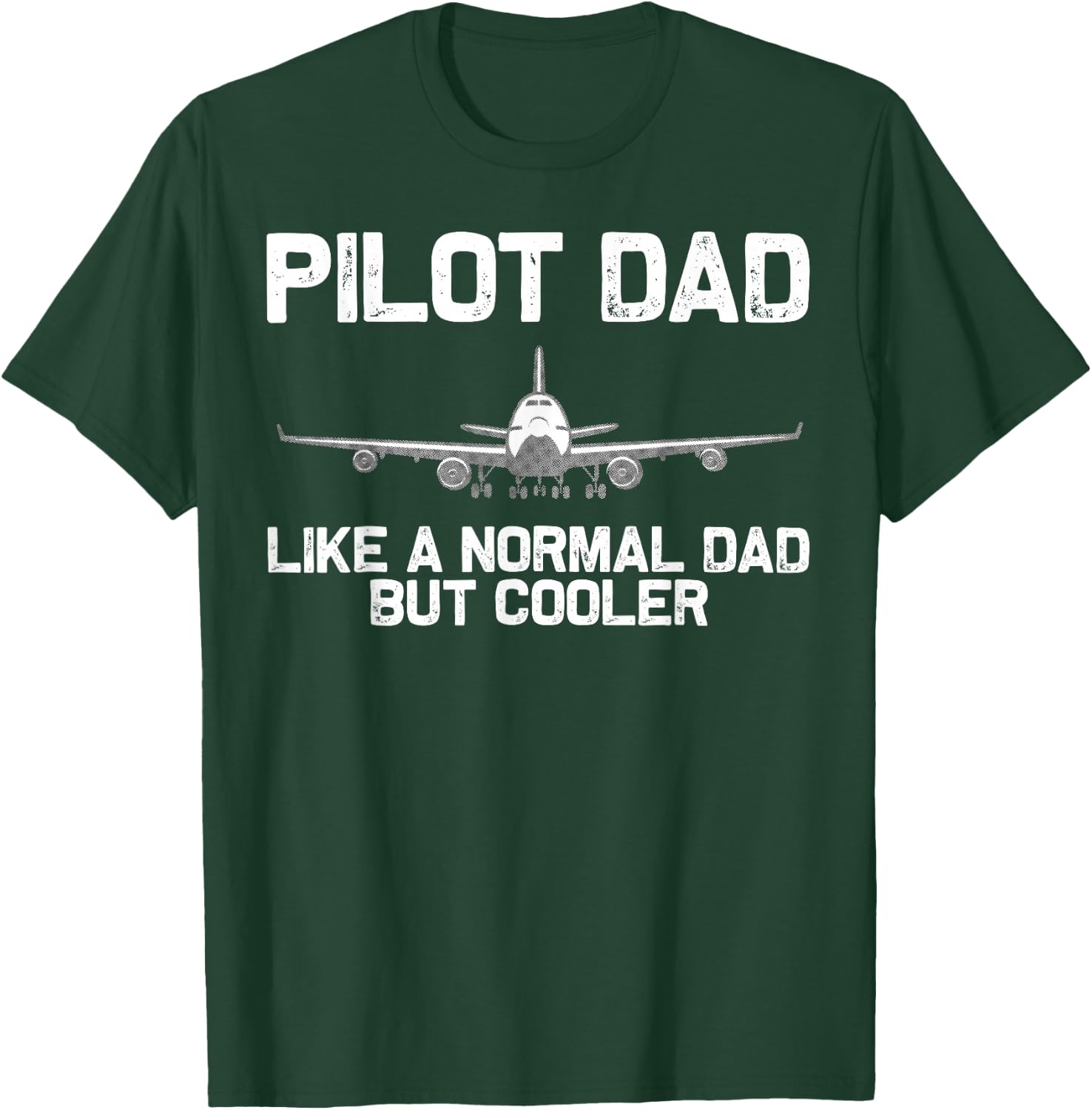 Funny Pilot Dad Art Father Aviation Airplane Pilot T-Shirt - T-Shirt | Forest