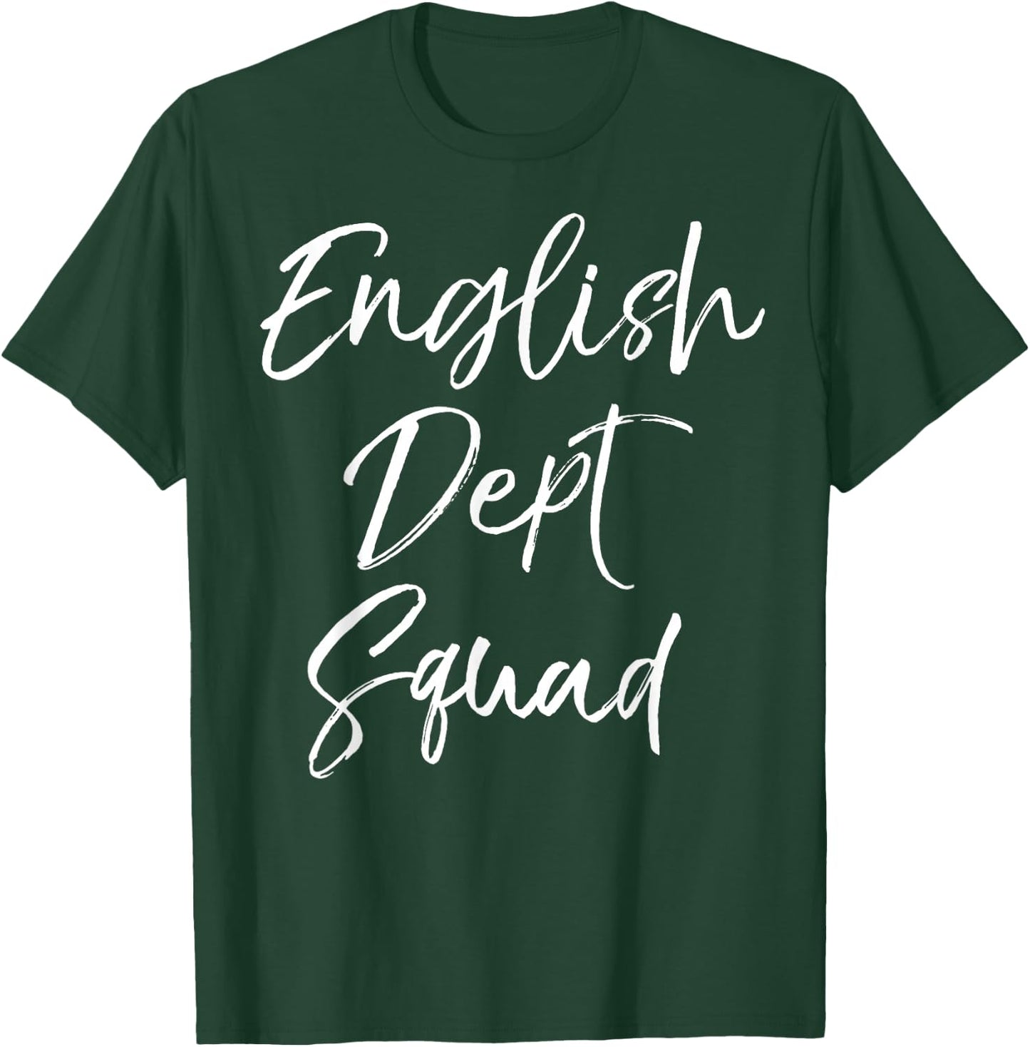 Cute Literature Department Teacher Gifts English Dept Squad T-Shirt - T-Shirt | Forest