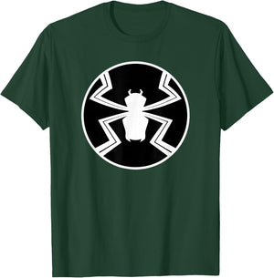 Marvel Comics Retro Classic Agent Venom White Outline Logo T-Shirt - T-Shirt | Forest