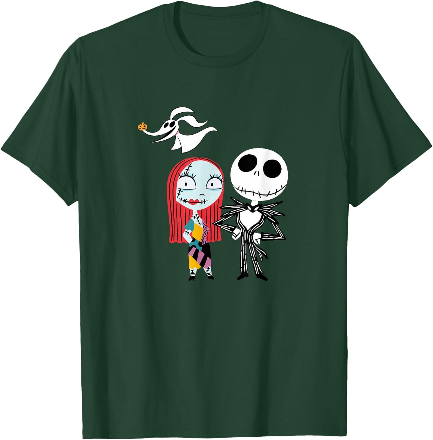 Disney - Nightmare Before Christmas Jack and Sally T-Shirt - T-Shirt | Forest