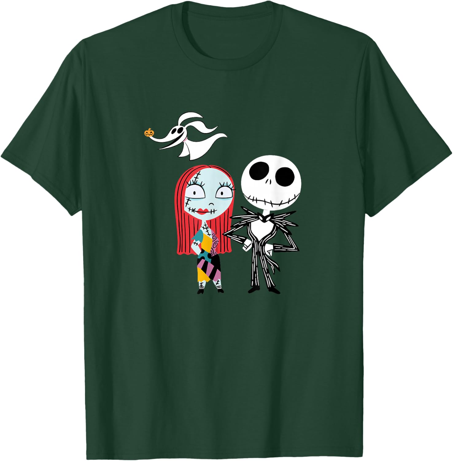 Disney - Nightmare Before Christmas Jack and Sally T-Shirt - T-Shirt | Forest