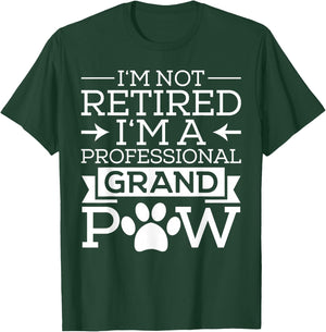 Grand Paw Shirt Grandpa Grandpaw Gifts Dog Lover Gift Men T-Shirt - T-Shirt | Forest