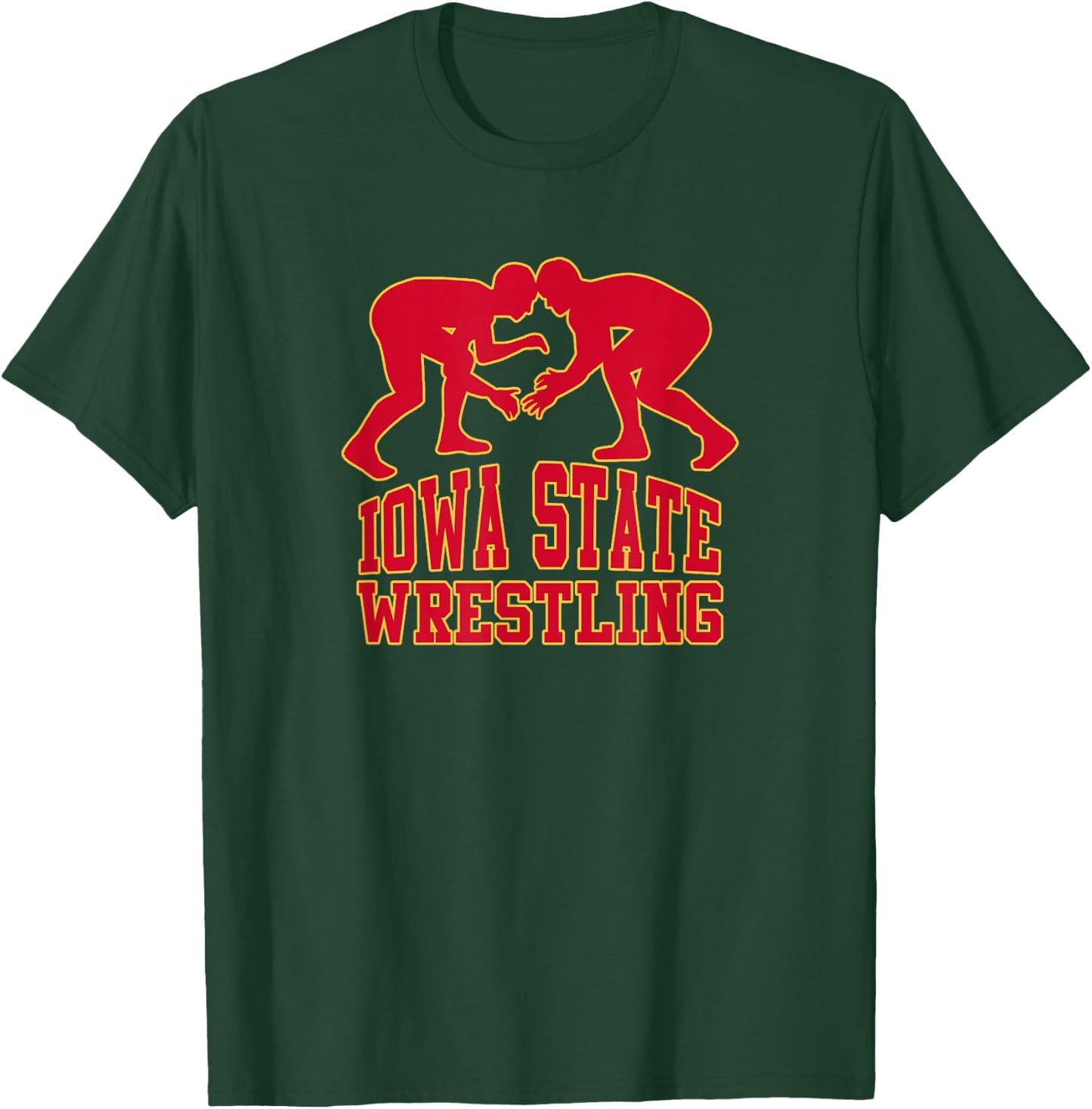 Iowa State Wrestling T-Shirt - T-Shirt | Forest