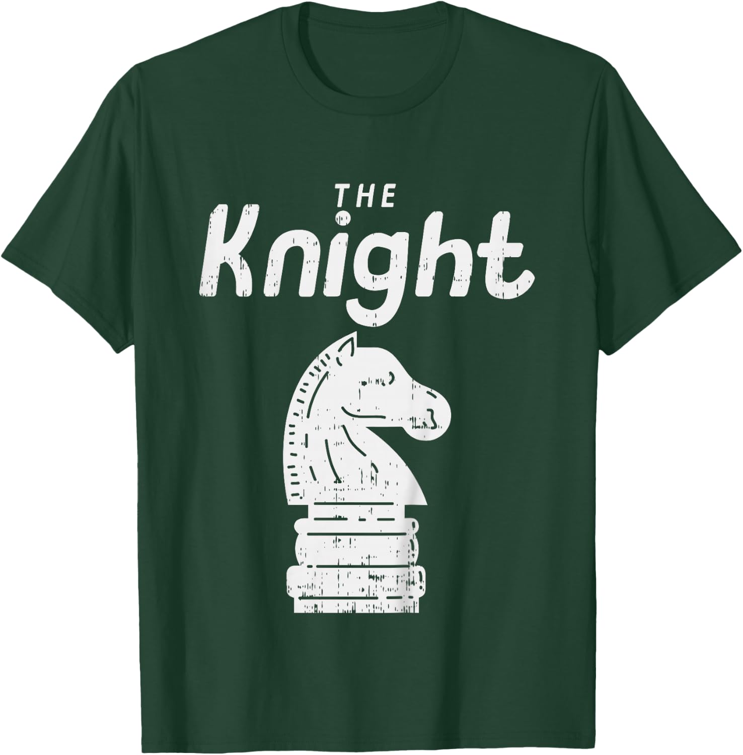 Kids Chess Piece The Knight Shirt Halloween Matching Costume T-Shirt - T-Shirt | Forest
