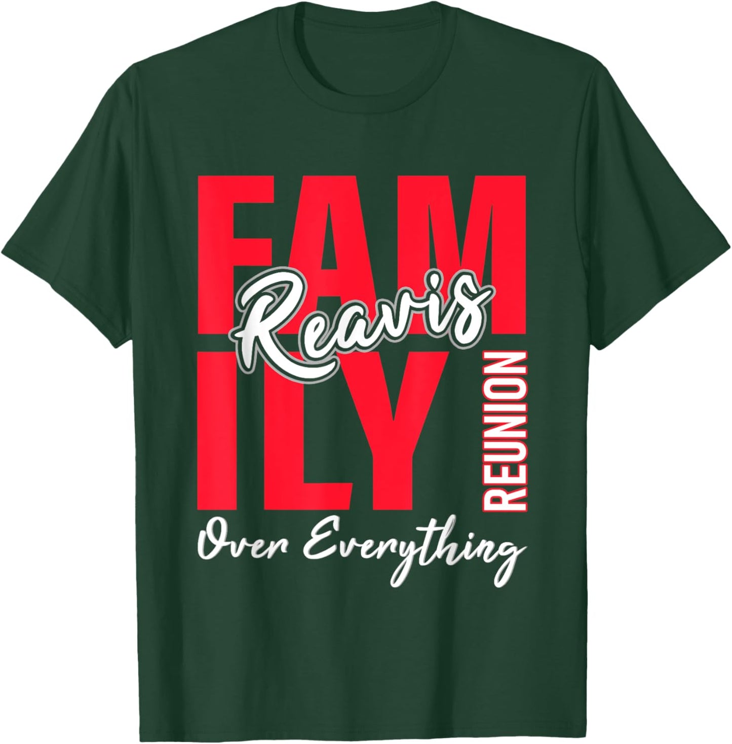 Reavis Family Gathering T-Shirt - T-Shirt | Forest