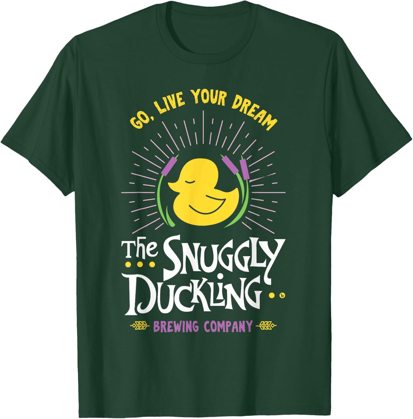 The Snuggly Duckling Brewing Company & Women T-Shirt - T-Shirt | Forest