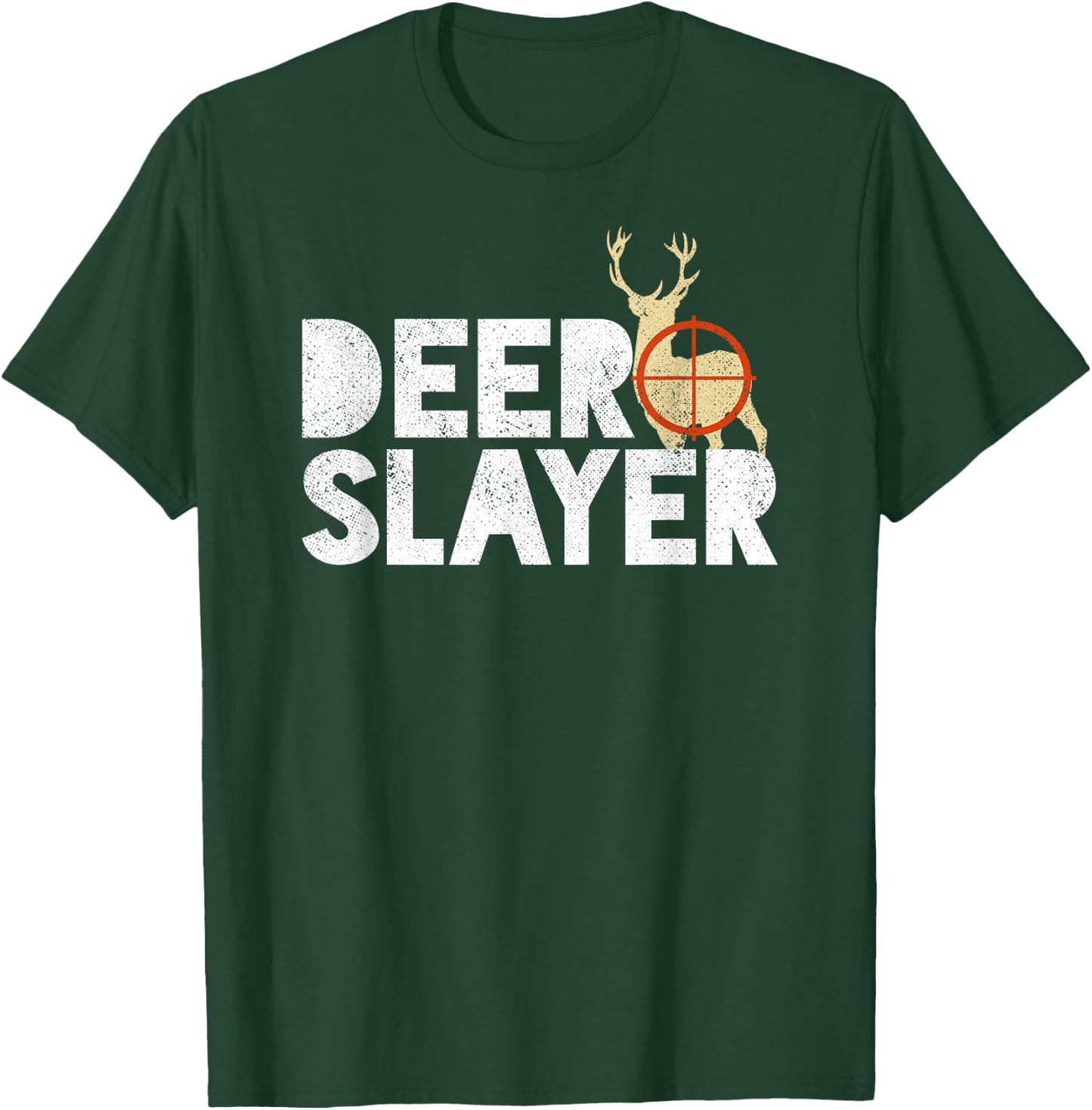 Deer Slayer Funny Deer Hunting Shirt T-Shirt - T-Shirt | Forest