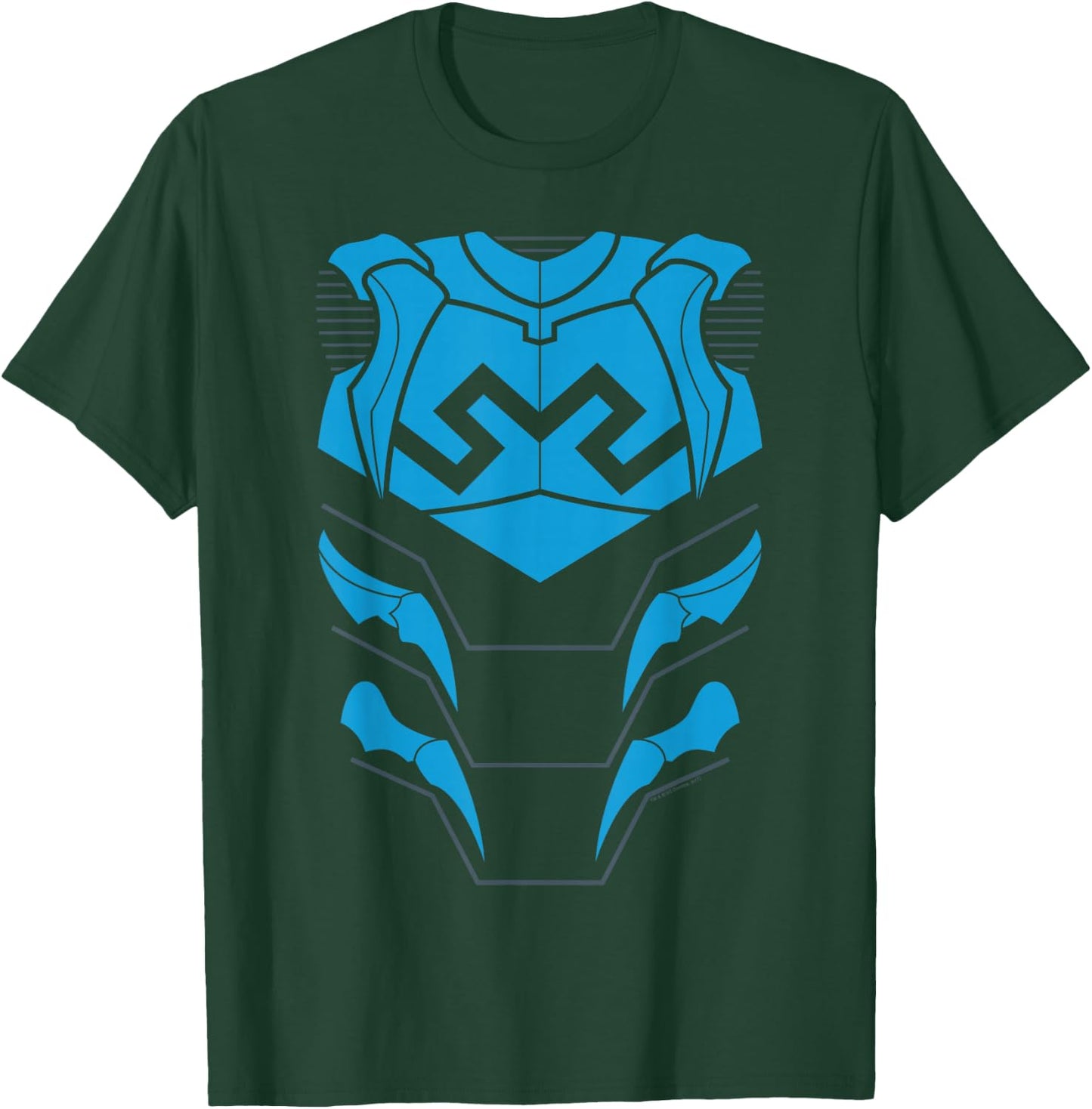 Justice League Blue Beetle Uniform T Shirt T-Shirt - T-Shirt | Forest