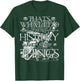I Read History and Know Things Cute Book Lovers T-Shirt - T-Shirt | Forest