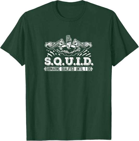 US Military Submarine Gift A Veteran Submariner T-Shirt - T-Shirt | Forest