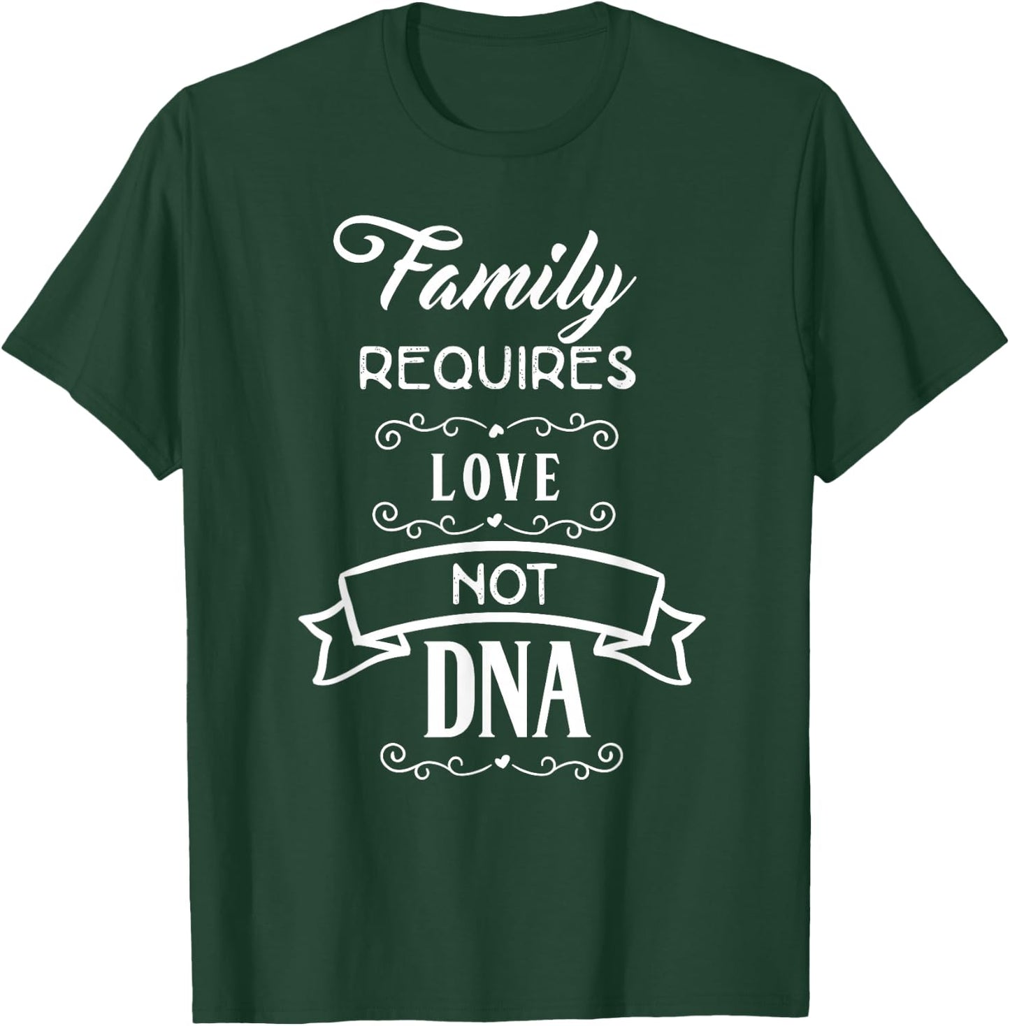 Adoption Shirt Adopted Foster Family Mom Dad Gift Adopt T-Shirt - T-Shirt | Forest
