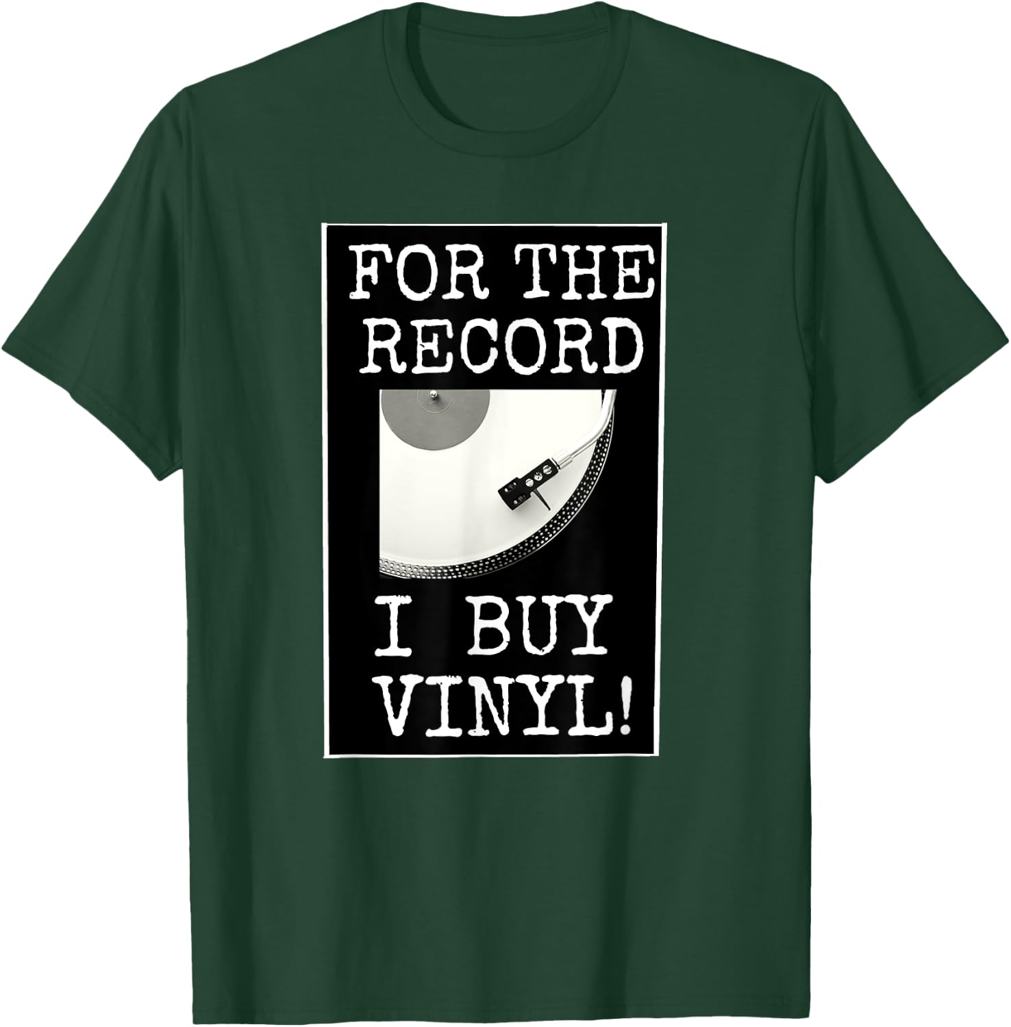 Collectors Vinyl Music Albums LP Records & 45's. Rock, Metal T-Shirt - T-Shirt | Forest