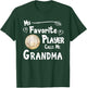 Grandma Volleyball Game Fan Sports Favorite Player T-Shirt - T-Shirt | Forest